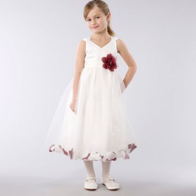 Wine petal float dress from Tigerlily