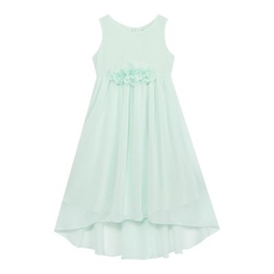 RJR.John Rocha - Girls' green floral applique dress