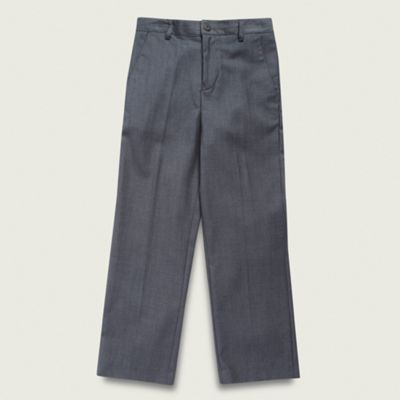 Designer boy's grey pinstriped suit trousers                                                                                    