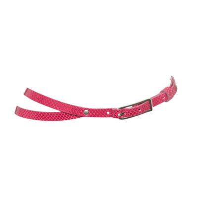 Pink Snake Belt from Debenhams 