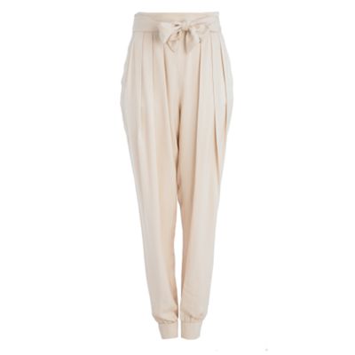 Natural Pleated Waist Trousers