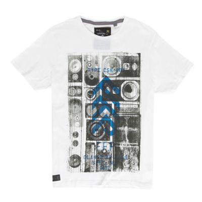 FFP White speaker t-shirt