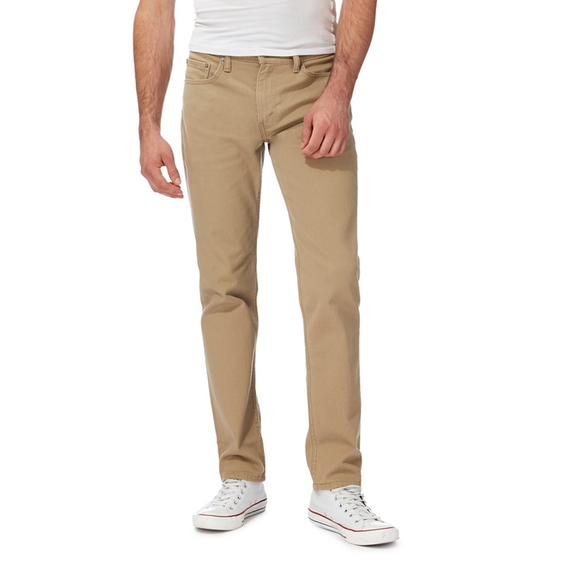 Levi's - Beige '511' Slim Twill Trousers Review