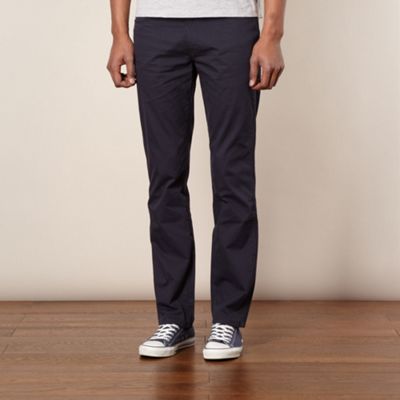 Navy five pocket trousers                                                                                                       