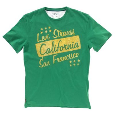 Green California t-shirt