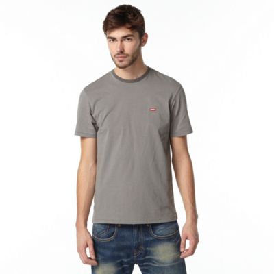 Grey solid crey t-shirt