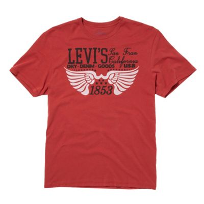Levis Red Wngs logo t-shirt