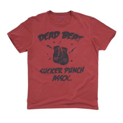 Red Sucker boxing t-shirt