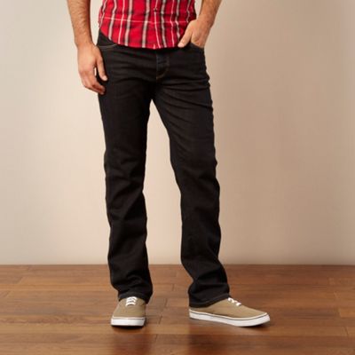 Dark blue Texas Rinsewash regular jeans