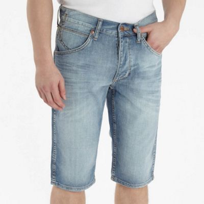 Light blue Norton denim shorts