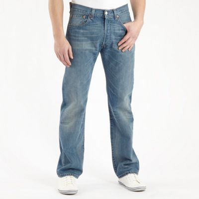 Light blue Pistelero 501 straight leg jeans