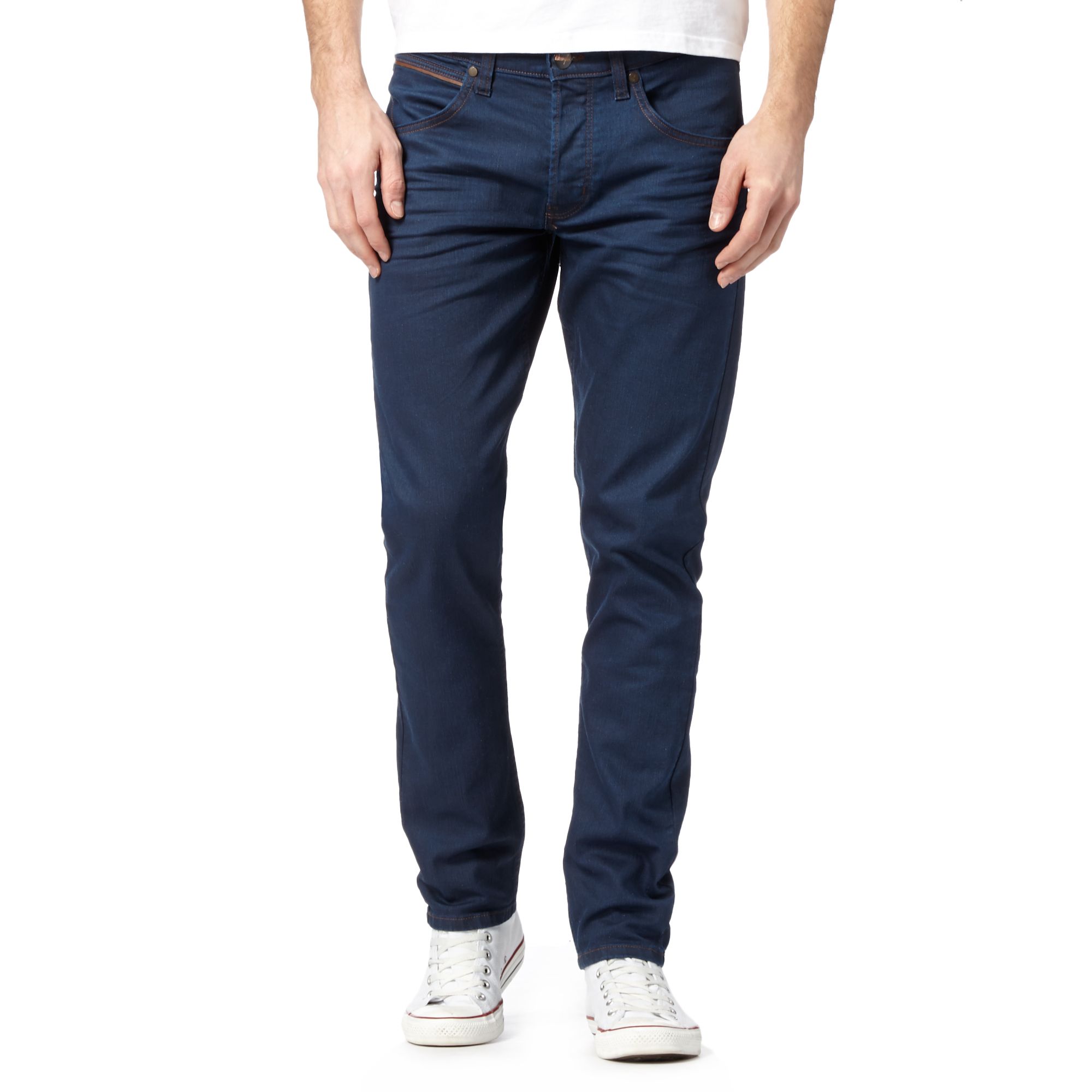 wrangler tapered jeans