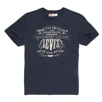 Levis Navy Honestly made t-shirt