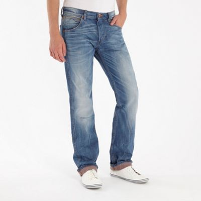 Blue Crank straight leg jeans                                                                                                   
