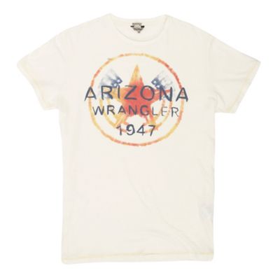 Wrangler White tie-dye Arizona t-shirt