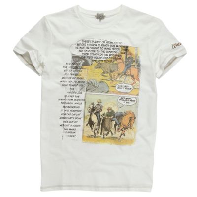 Wrangler White heritage t-shirt