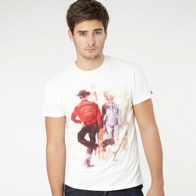 White 70s Vintage t-shirt