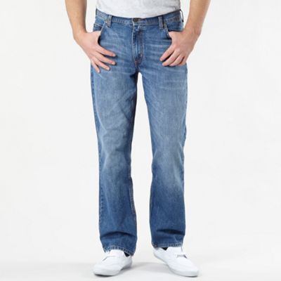 Blue Brooklyn Mid Worn regular fit jeans