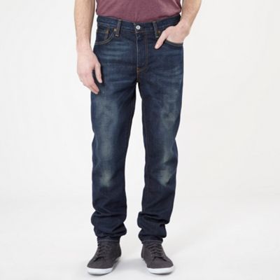 Dark blue 508 Fair View regular fit jeans