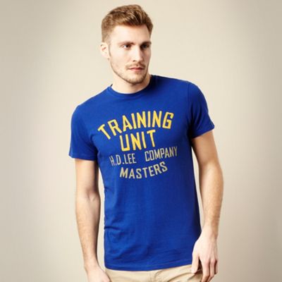 Dark blue training unit t-shirt