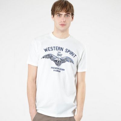 Wrangler White Spirit wings t-shirt
