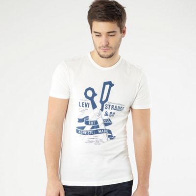 Levis White scissor t-shirt