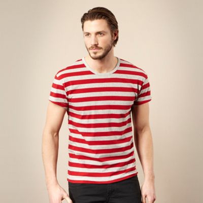 Red stripe t-shirt