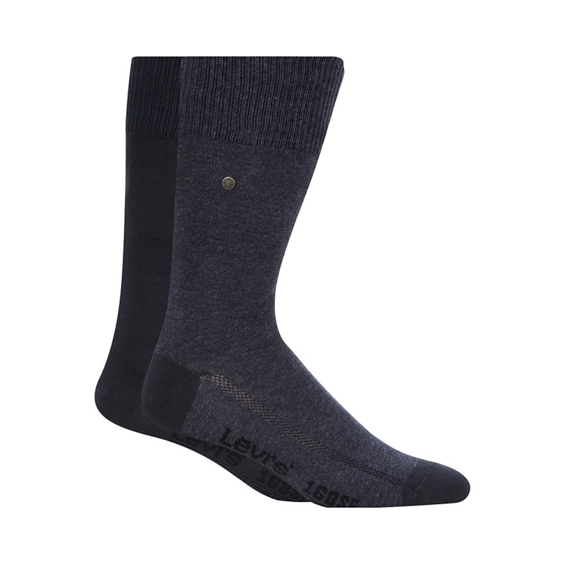 Levi's - Pack Of Two Plain Blue Socks Review