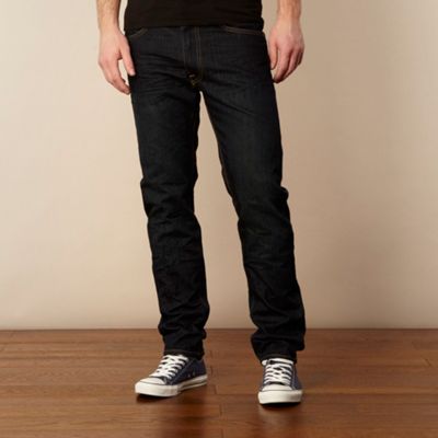 Dark blue regular fit jeans                                                                                                     
