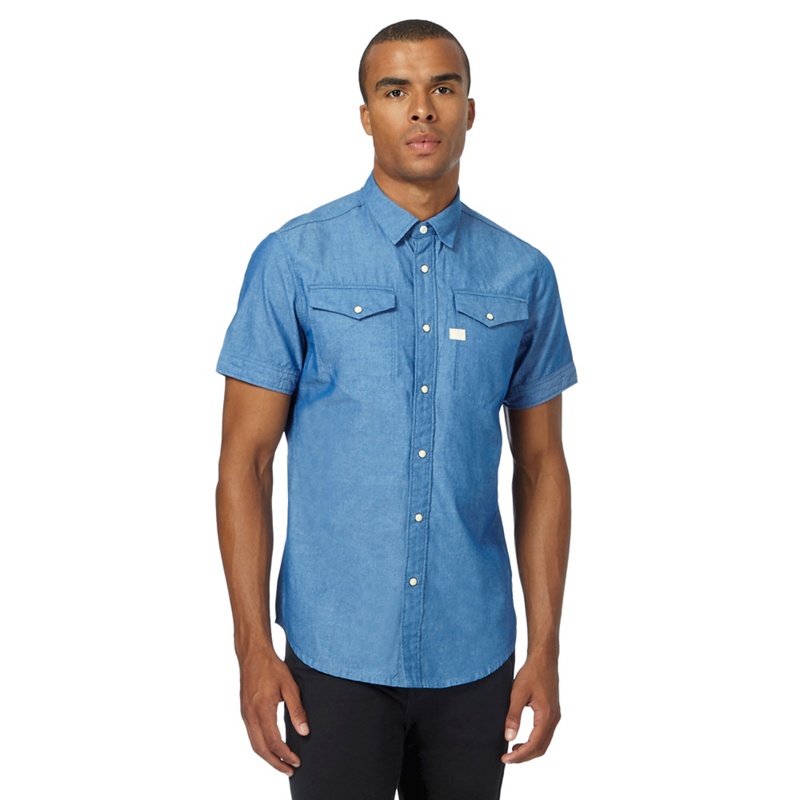 G-Star - Blue Denim Slim Fit Shirt Review