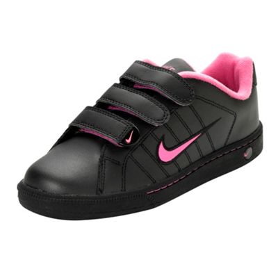Girls black Court Tradition Lea trainers