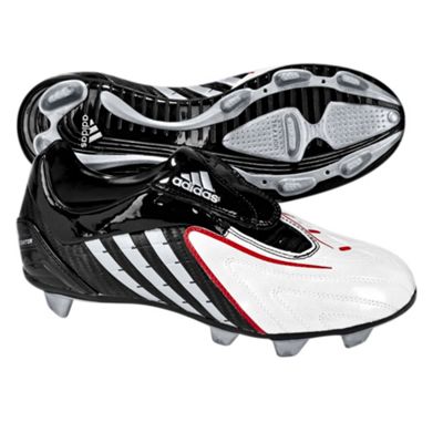 Adidas White boys Absolado TRX football boots