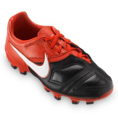 Red Liberetto F6 football stud trainers