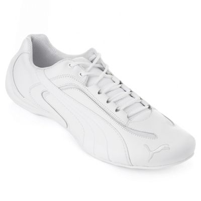 White Pace Cat trainers