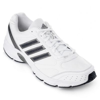 Adidas White Duramo 2 Lea trainers