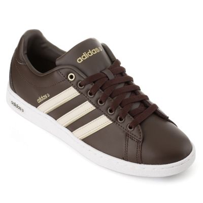 Adidas Brown Derby lace up trainers