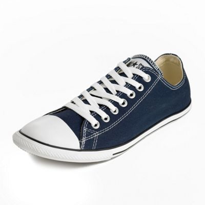 Converse Navy slim trainers