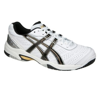 Asics White Gel Dedicate trainers