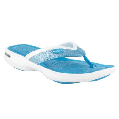 White Easytone flip flops