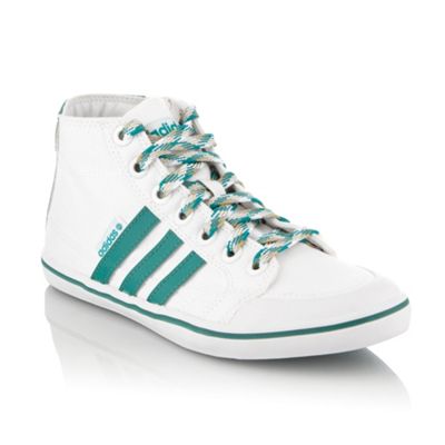 White clemente Hi QT trainers