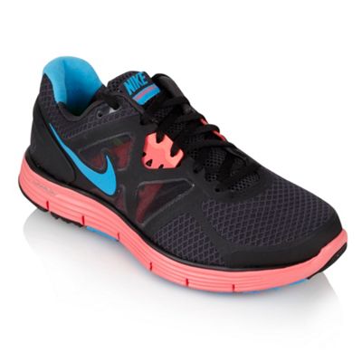 Black Lunarglide +3 running trainers