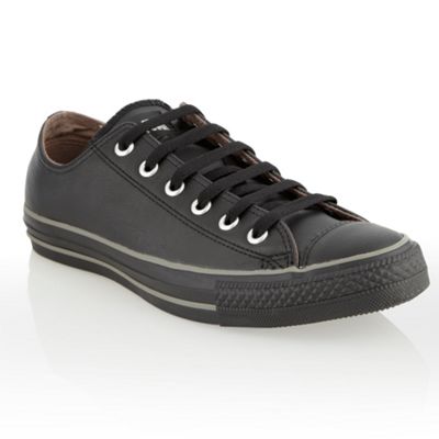 Black essential trainers