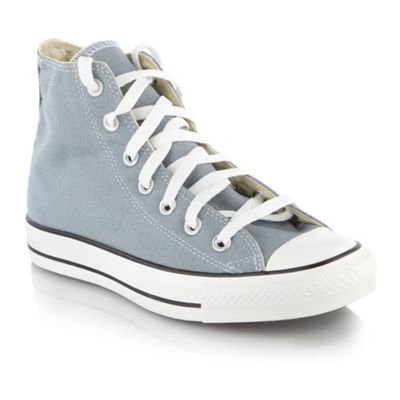 Light blue high top trainers