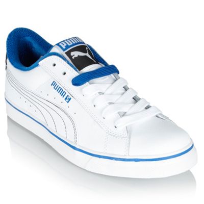 White perforated trainers                                                                                                       