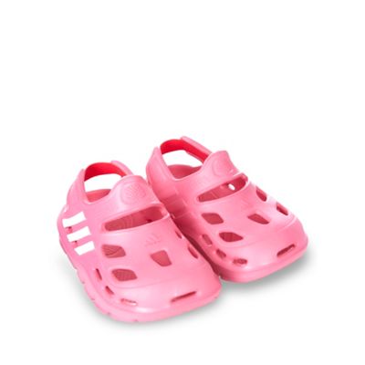 Adidas girl's pink 'Varisol' clogs                                                                                              