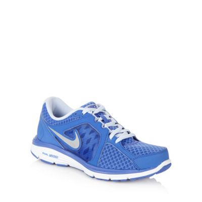 Nike blue 'Dual Fusion Run' trainers                                                                                            