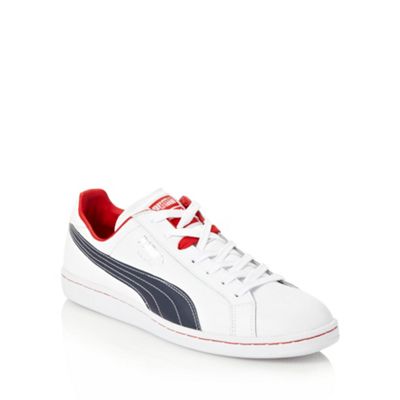 White 'Match Solid' trainers                                                                                                    