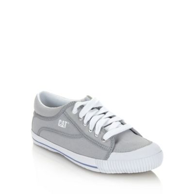 Grey 'Rendez' canvas trainers                                                                                                   