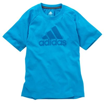 Adidas Turquoise logo t-shirt