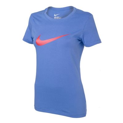 Nike Blue Swoosh t-shirt